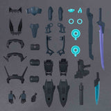 30MM 1/144 EXM-H15X Acherbi [TYPE-X] (Jun)