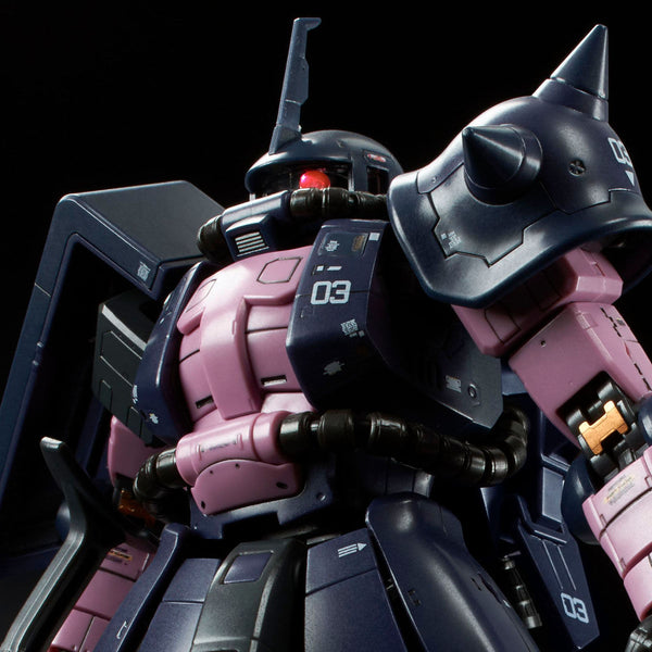 RG MS-06R-1A Black Tri-Star Zaku II High Mobility Type (1x MS)